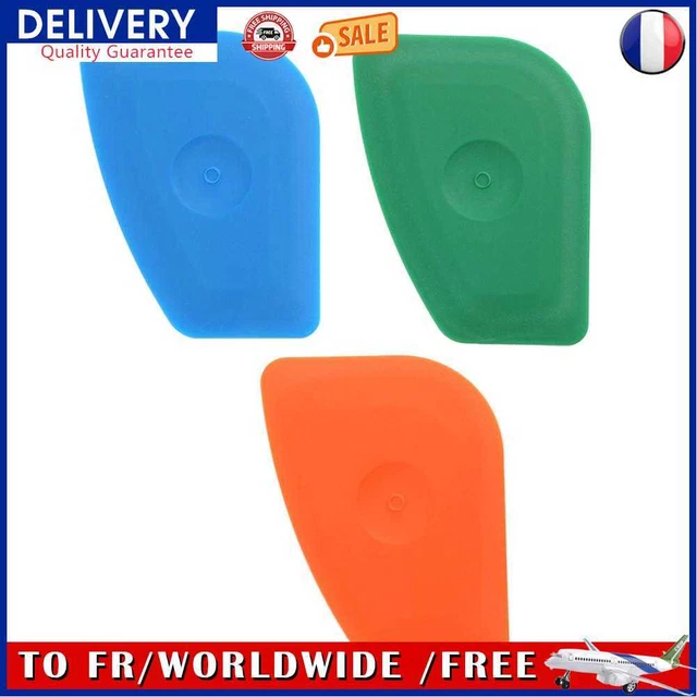3pcs Plastic Pry Card Phone Repair LCD Screen Back Housing Disassemble Tool