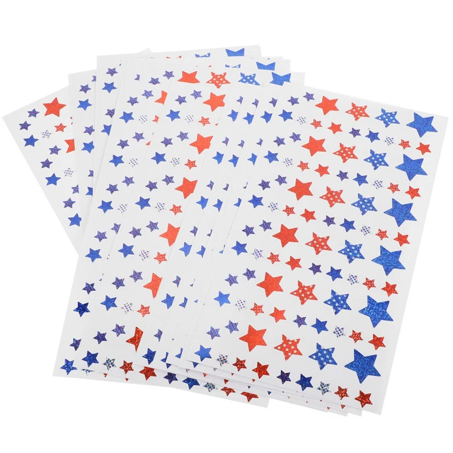 20 hojas pegatinas de estrellas pegatinas de recompensa para niños pegatinas de maestro pegatinas alentadoras