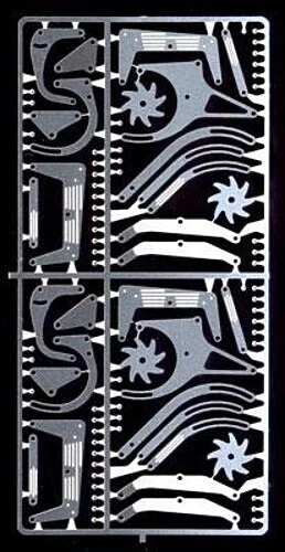 Detail-Master Engine Accessory Brackets #1 - Plastic Model Vehicle Accessory
