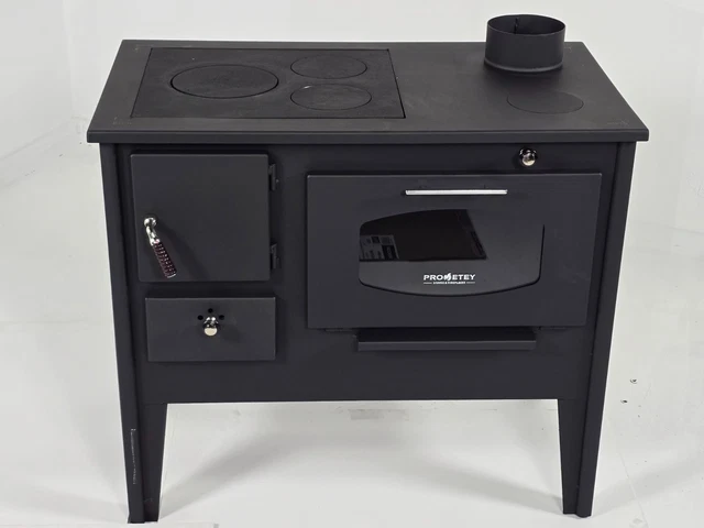 Cuisinière à bois Praktik Lux 9.5 kW - Bricolage
