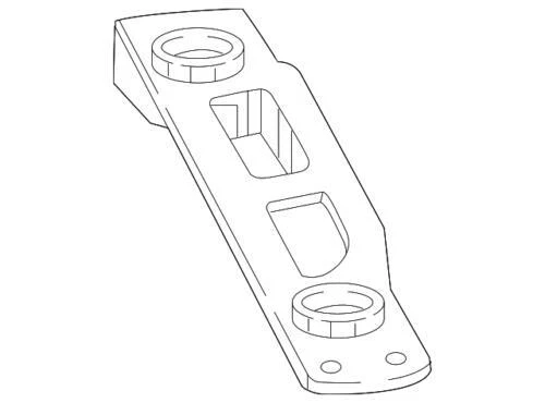 GENUINE MERCEDES-BENZ 2013-2018 G63 AMG G65 AMG Radiator Bracket 463 ...