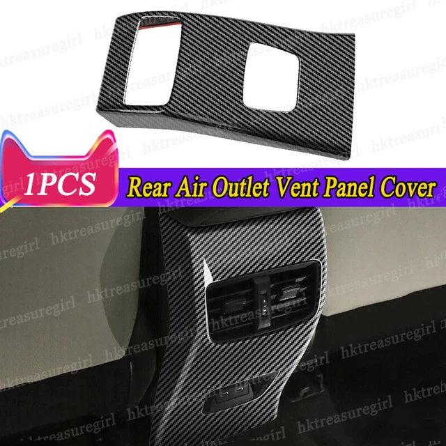 FOR TOYOTA COROLLA Cross 2022-2024 Carbon ABS Rear Air Outlet Vent ...