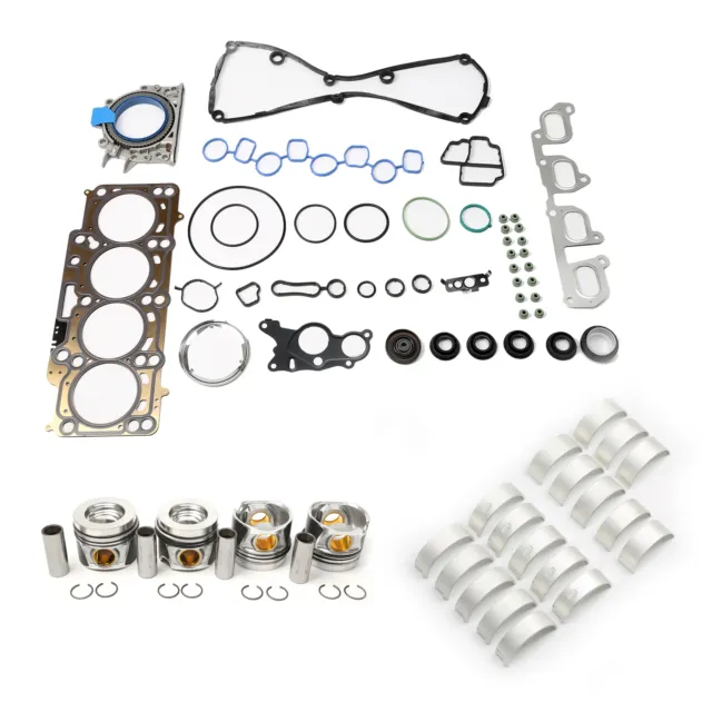 Piston Rings & Cylinder gasket & Bearing Kit Fit for VW CC PASSAT  AUDI Skoda