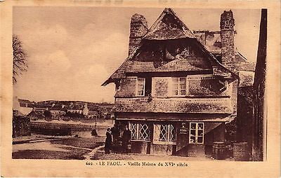 CPA the Faou-old maison du xvi siecle (205807)