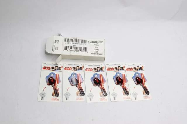 (5-Pk) Hillman Star Wars Universal Key Blank