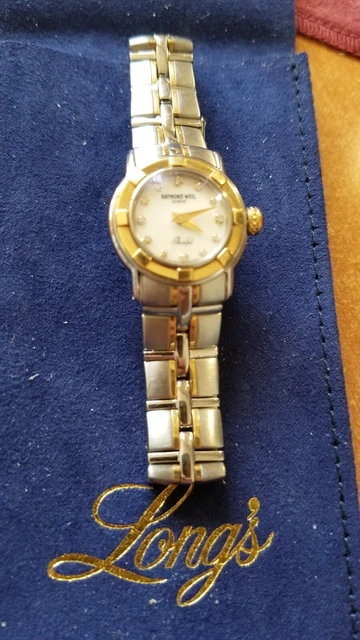 Raymond Weil Parsifal 18K Gold w/Diamond & Pearl Dial 22mm Quartz watch - 9640 Raymond Weil Parsifal 18K Gold w/Diamond & Pearl Dial 22mm Quartz watch - 9640
