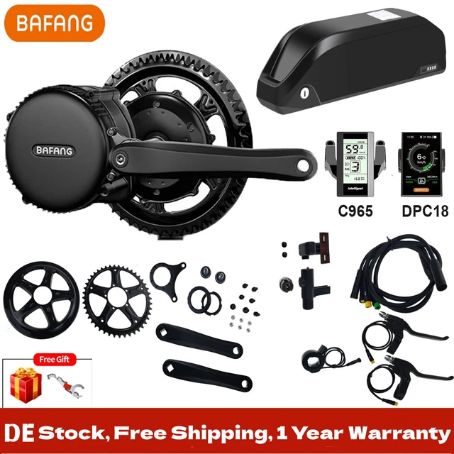 Merida Conversion Kit BAFANG BBS01B BBS02B 36V Mid-drive Motor Conversion Kits Electric Bike ...