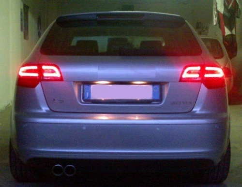 Fanali Posteriori CarDNA Full LED Adatti Per AUDI A3 8P1 HB (2003-2 - Foto 1