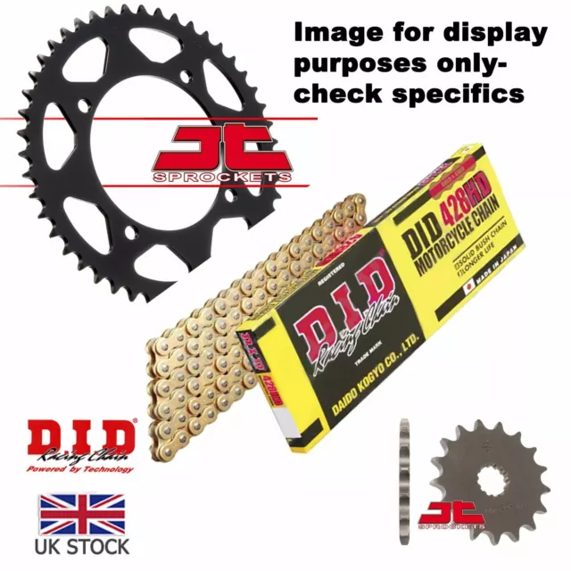 DID HD Gold Chain Sprocket Kit JTF1264.15 / JTR1221.45 428/122 links