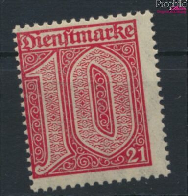 Allemand Empire d17 neuf avec gomme originale 1920 timbre de sérvice (9773811