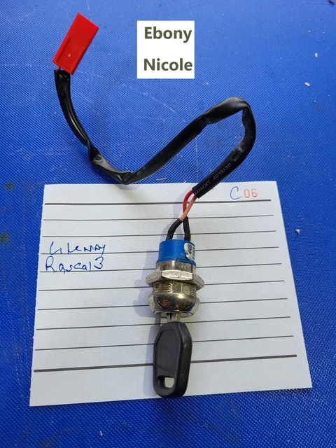 LITEWAY RASCAL MOBILITY Scooter Original Key and Barrel Rascal Sku CO6 ...