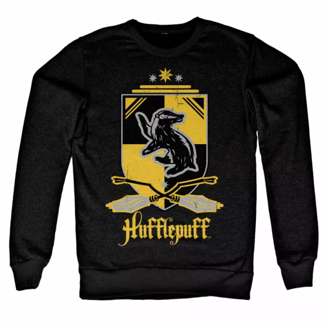 Officially Licensed Harry Potter - Hufflepuff Sweatshirt S-XXL Sizes