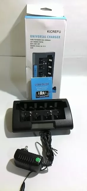 LCD Smart Universal Battery Charger