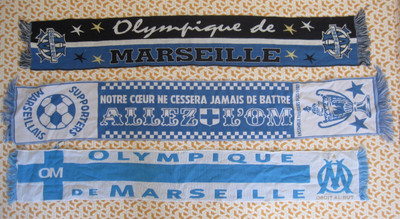 Boss BERNARD TAPIE MERCI BOSS OM OLYMPIQUE MARSEILLE PATCH FLOCAGE 8 CM PAR 10 CM 