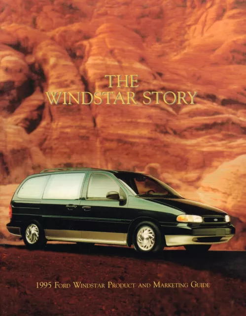 1995 Ford WINDSTAR Story DEALER ONLY Salesman Manual / Brochure : GL, LX,