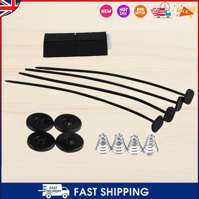 #C Zip Ties Electric Cooling Radiator Auto Fan Mounting Kit Car Accessories Part