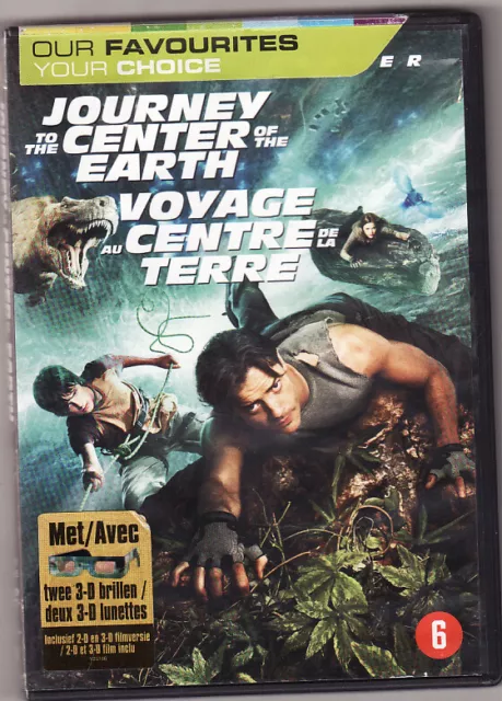 DVD- SCIENCE FICTION-VOYAGE AU CENTRE DE LA TERRE--2007-Comme neuf
