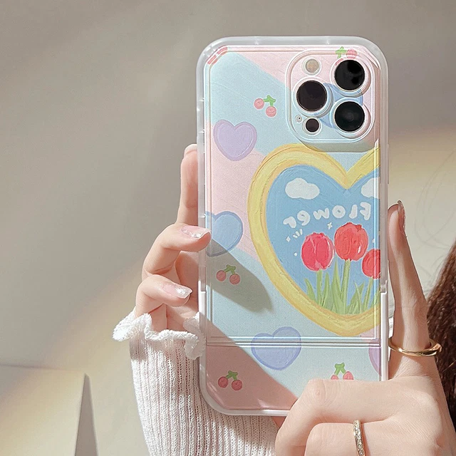 For iPhone 14 13 12 11 Pro Max XR 8 7 SE 2020 Case Hybrid Women Girl Phone Cover