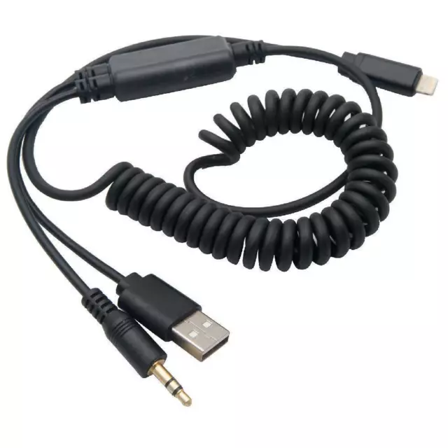 Für BMW / MINI Y Blitz USB zu AUX Adapter Kabel für iPod Iphone 5 6 7 8 X`
