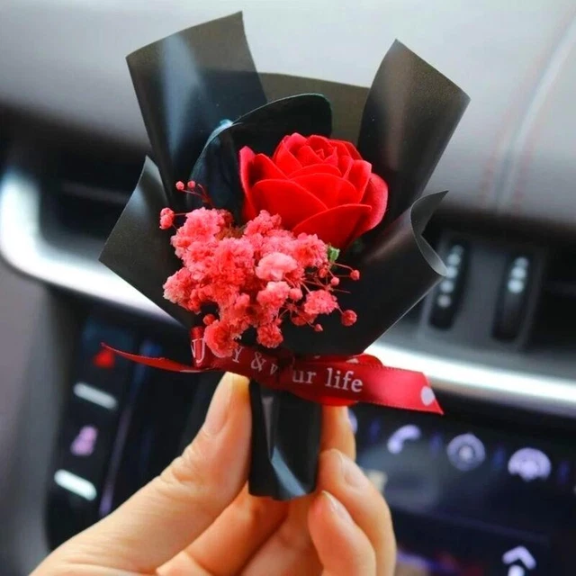 Clip deodorante auto - Bouquet essiccato profumo per decorazione outlet