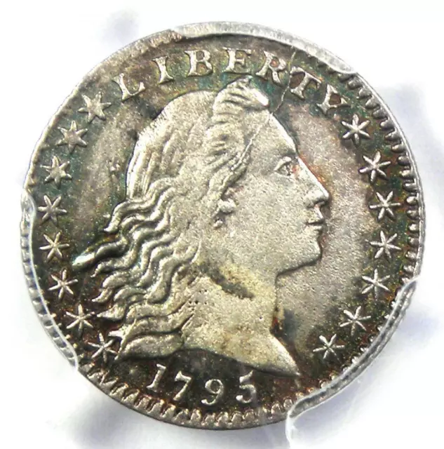1795 Flowing Hair Half Dime H10C - Certified PCGS AU Details - Rare Date Coin! 1795 Flowing Hair Half Dime H10C - Certified PCGS AU Details - Rare Date Coin!