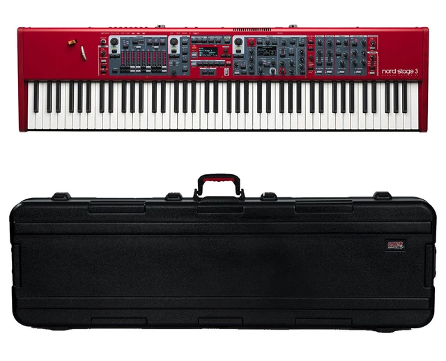 Nord Stage 3 88 88-Key Fully Weighted Keyboard + Gator Cases TSA Case Nord Stage 3 88 88-Key Fully Weighted Keyboard + Gator Cases TSA Case