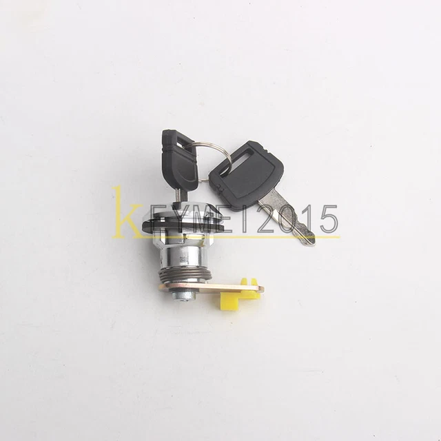NEW Cab Door Lock Cylinder With Key Fit For Hitachi 120 200-5 EX-5 Excavator