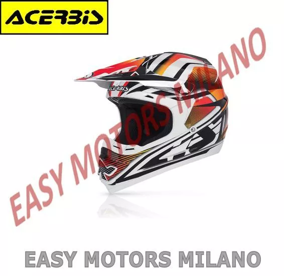 ACERBIS CASCO MOTO Motard Supermotard Quad Profile Gypsy Blu