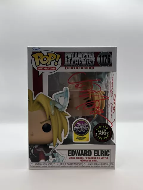 Vic Mignogna SIGNED Chase Edward Elric Full Metal Alchemist Funko/JSA & Quoted