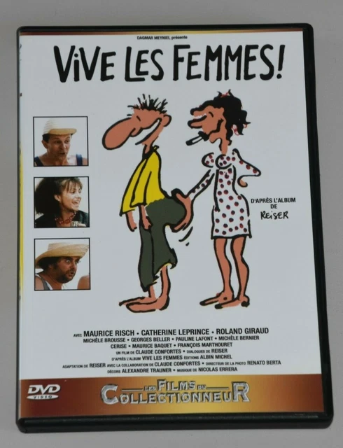 Rare Dvd Vive Les Femmes Avec Maurice Risch Roland Giraud Catherine Leprince Tbe