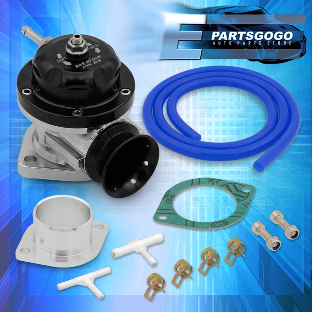 Billet Aluminum Type-Rs Turbocharger Blow Off Valve Bov + Weld On Adaptor Flange