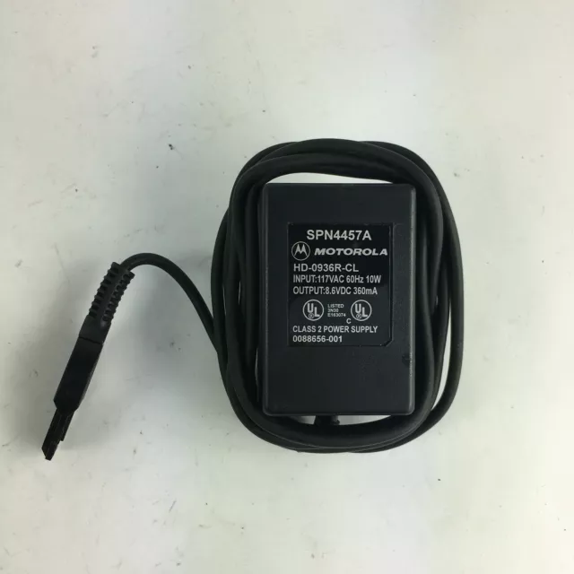 Genuine Motorola HD-0936R-CL Output 8.6V 360mA Power Supply Adapter A15