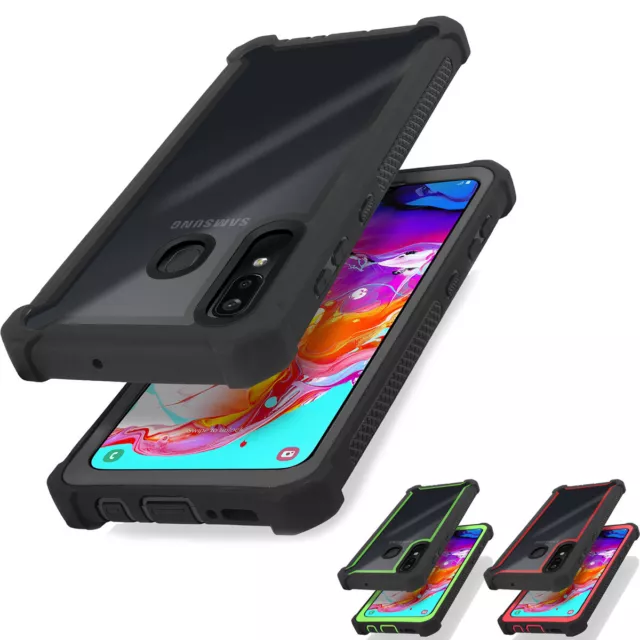 For Samsung Galaxy A20 A30 A50 Case Heavy Duty Shockproof Rugged Bumper Cover