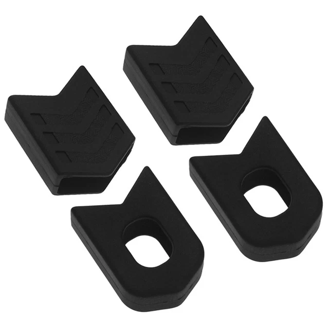 Protecteurs De Manivelle Vélo En Silicone – Lot De 2 – Anti-chocs, Anti-usure – Pour VTT, Vélo Route, Ville