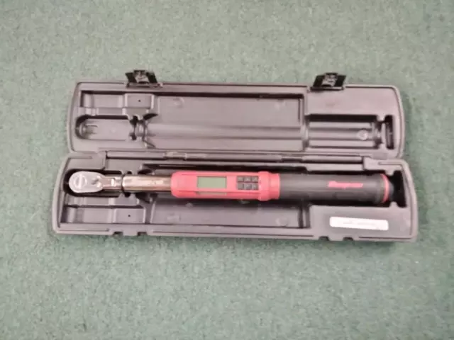 Snap-On 3/8" Drive Atech2F100Rb "Red" Electronic Torque Wrench!