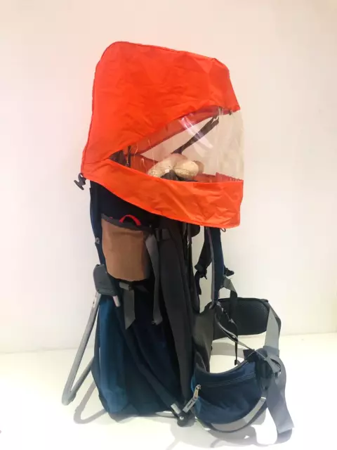 Vaude Jolly Comfort Baby Kind Trage Rucksack Wandern + Sonne & Regen Abdeckung AR13