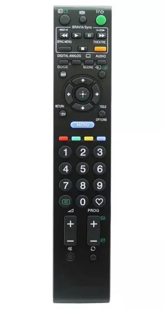 Replacement Sony Remote Control for KDL40W4000 KDL-40W4000