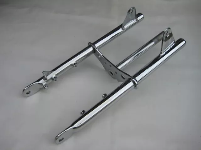 Honda Monkey Z50 M Z50M Minitrail Complete Chrome Front Fork With Head Light Ear