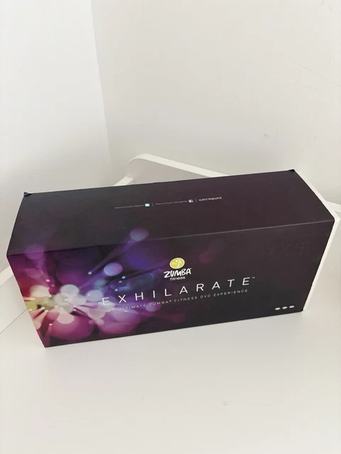 ZUMBA EXHILARATE BODY Shaping System DVD Set Fitness Workout Discs