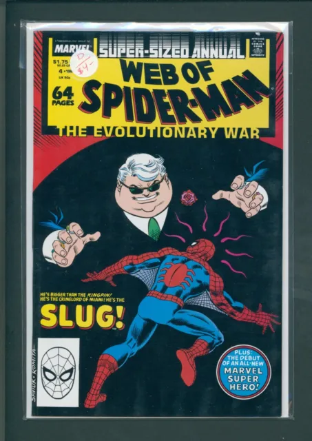 Web of Spider-Man Annual #4: Marvel Comics (1988)!