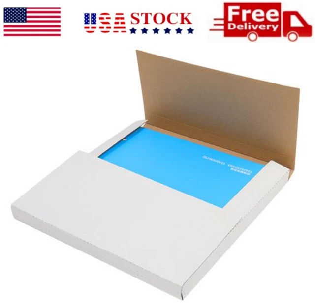 100 LP Premium Record Album Mailer Book Box Mailers 12.5" x 12.5" x 1/2" or 1"