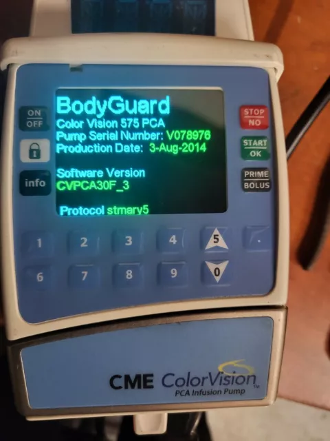 CME ColorVision PCA Infusion Pump
