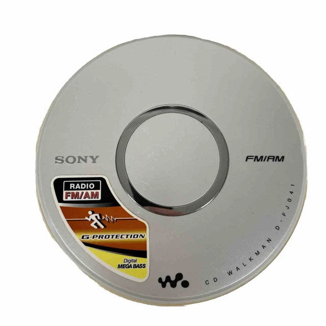 SONY D-FJ041 WALKMAN Portable CD Player with AM/FM Tuner £49.99 ...