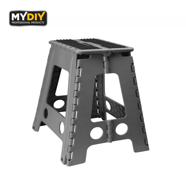 Folding Step Stool Multi Purpose Foldable Heavy Duty Portable Home Kitchen 150KG 2