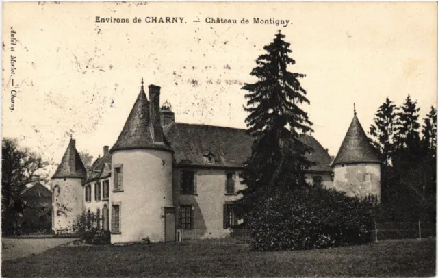 CPA AK Env. de CHARNY - Chateau de MONTIGNY (518314)