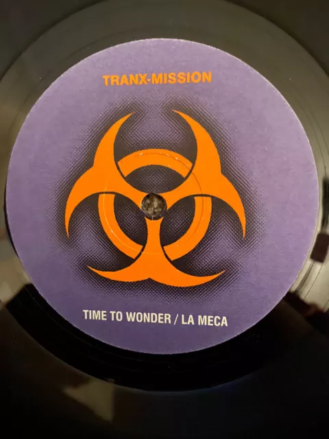 Tranx-Mission - Time To Wonder/La Meca Vinyl Record Hard House Bounce Donk 3