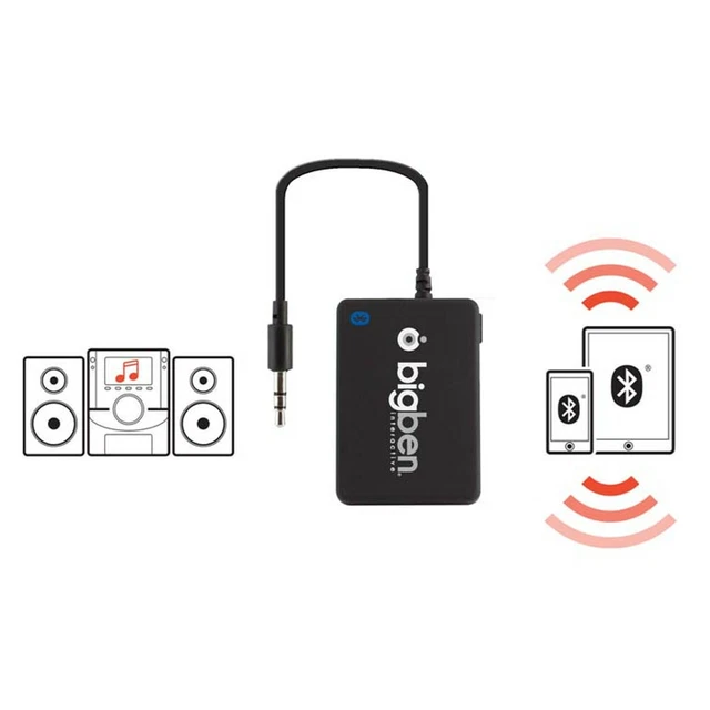 Adaptateur Audio Bluetooth Big Ben Smart Avec Prise Jack 3.5Mm Universel 2