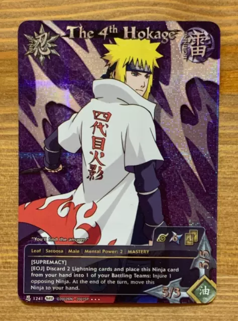 Naruto Card Game The Third Hokage 318 Ultra Raro