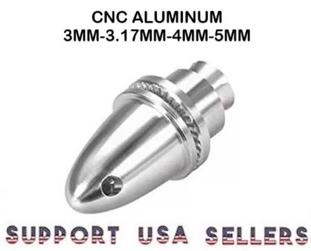 Cnc Machined Prop Adapter -3Mm-3.17Mm-4Mm-5Mm