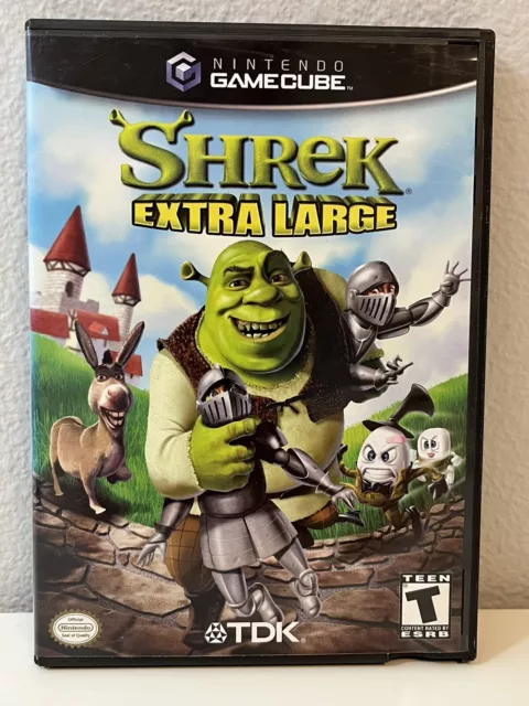 SHREK: EXTRA LARGE (Nintendo GameCube, 2002) Tested $13.99 - PicClick